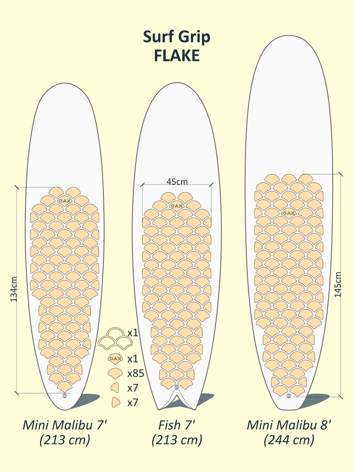 Grip FLAKE Malibu